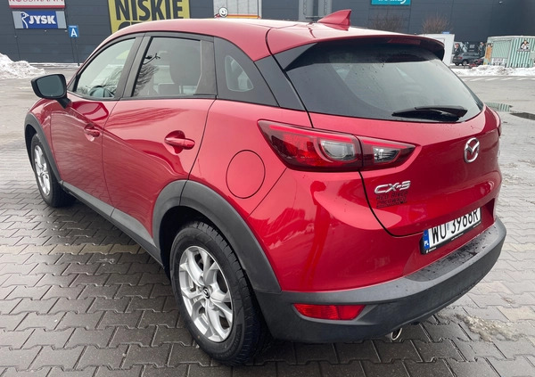 Mazda CX-3 cena 65000 przebieg: 158200, rok produkcji 2015 z Zamość małe 106